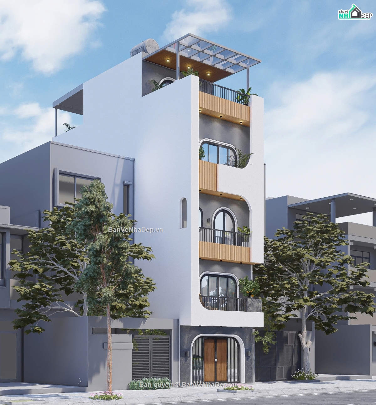 Bản vẽ nhà phố 3 tầng,Bản vẽ nhà,Bản vẽ thiết kế nhà,Kiến trúc biệt thự