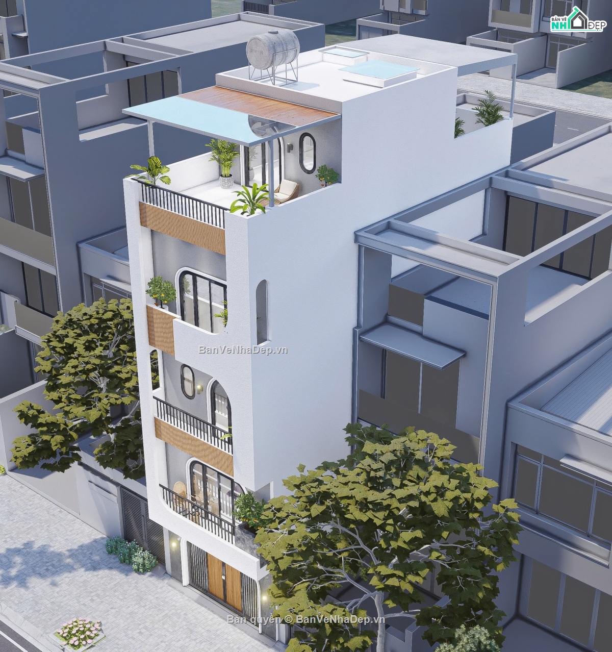 Bản vẽ nhà phố 3 tầng,Bản vẽ nhà,Bản vẽ thiết kế nhà,Kiến trúc biệt thự