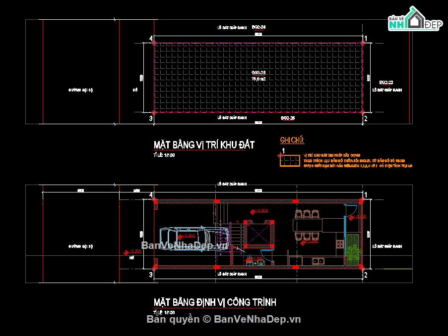 Bản vẽ nhà phố,nhà 5 tầng,nhà phố kích thước 5x15m