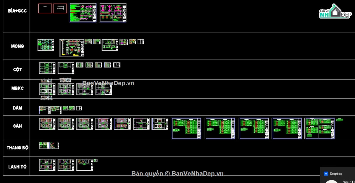 Bản vẽ nhà phố,nhà 5 tầng,nhà phố kích thước 5x15m