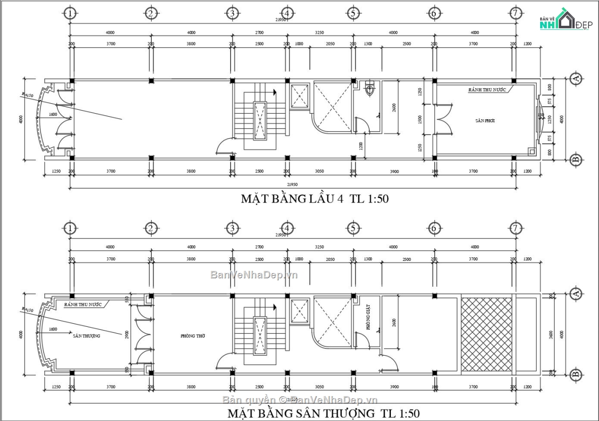 Bản vẽ nhà phố đẹp,Bản vẽ nhà phố 6 tầng,Bản vẽ nhà phố hiện đại