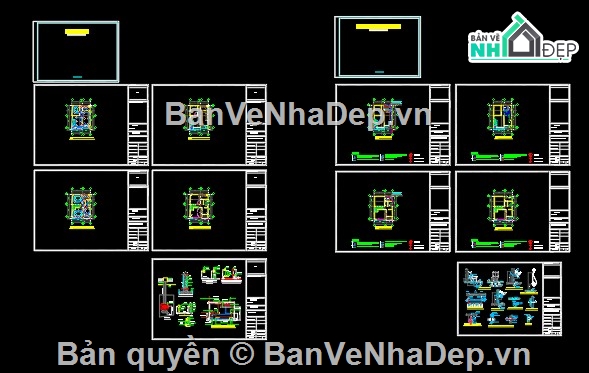 nhà phố 6m,nhà phố kích thước 6 x 8m,nhà