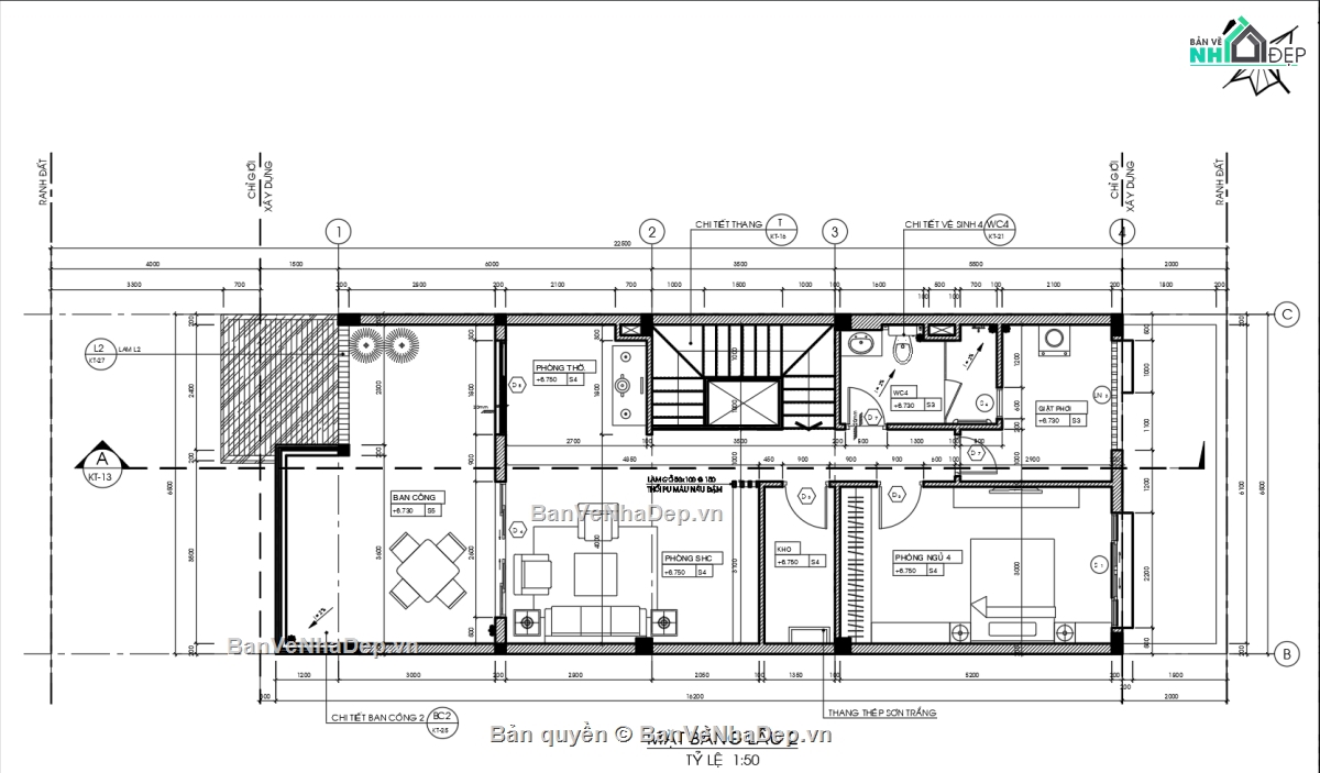 Bản vẽ nhà phố đẹp,Bản vẽ nhà phố mái thái đẹp,Bản vẽ nhà phố 3 tầng
