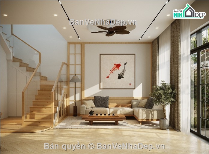 Bản vẽ,Bản vẽ nhà phố,nhà phố 3 tầng,bản vẽ 3 tầng,3 tầng