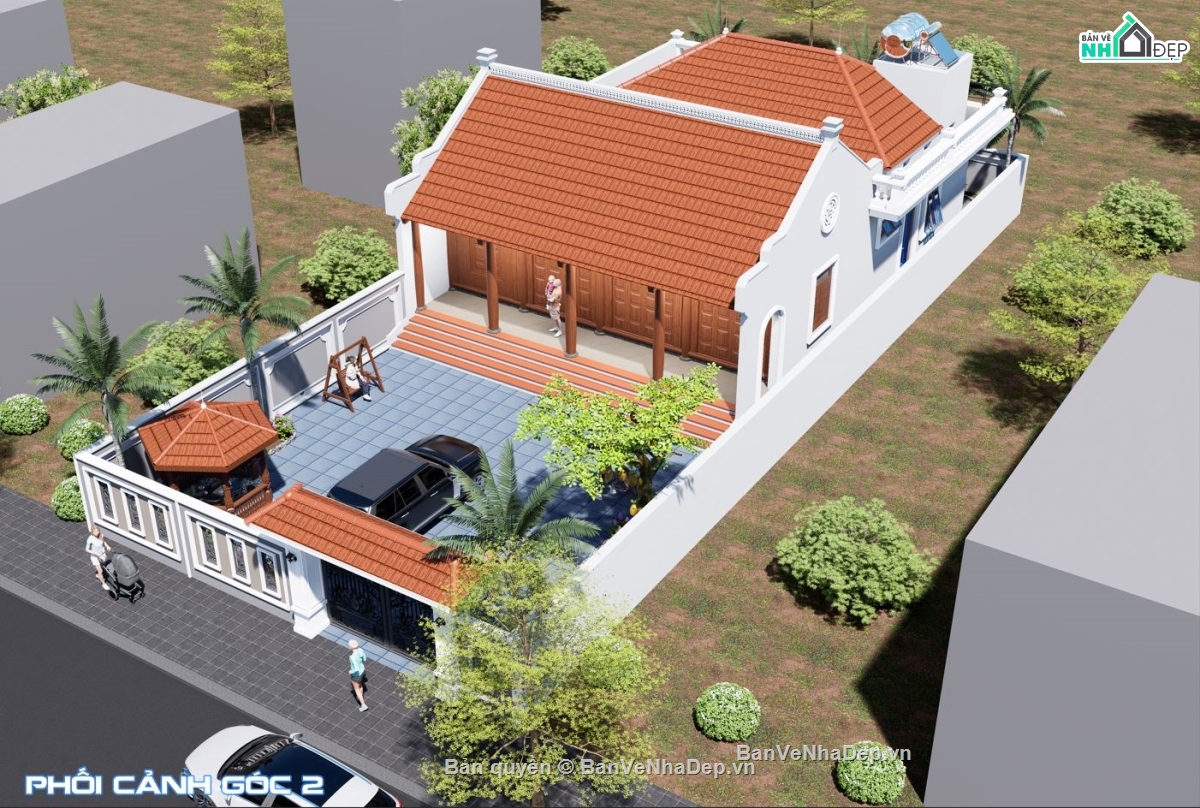 nhà thờ,nhà thờ 3 gian,nhà gỗ,nhà gỗ 3 gian,nhà ở