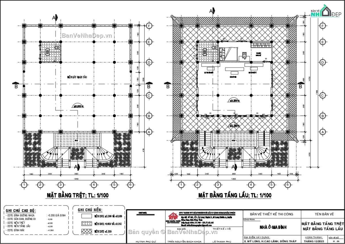 Bản vẽ nhà thờ họ,Bản vẽ nhà thờ họ đẹp,Bản vẽ nhà thờ họ 2 tầng