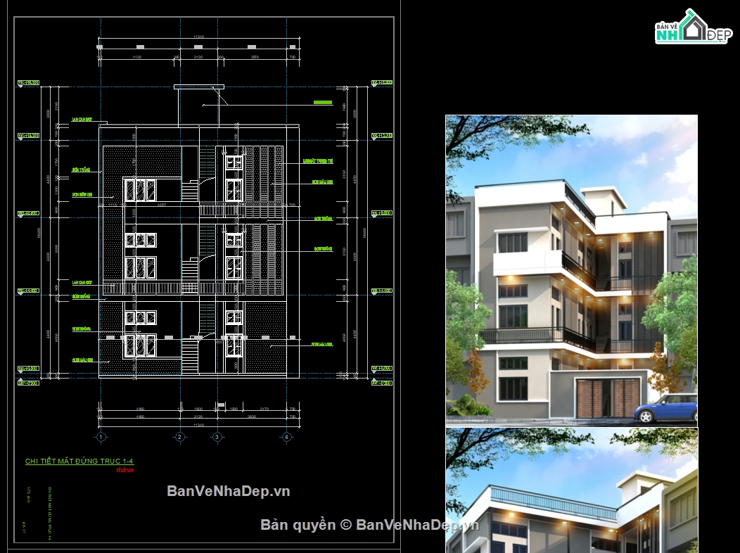 kiến trúc nhà 3 tầng,hiện đại,kiến trúc 3  tầng