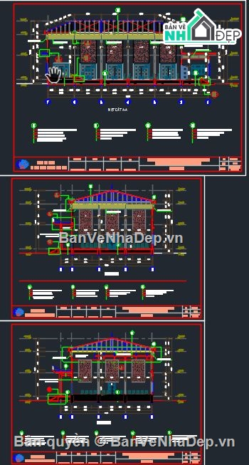 nhà văn hóa,thiết kế hội trường,nhà văn hóa xã,bản vẽ nhà văn hóa xã,cad nhà văn hóa xã