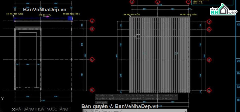 Bản vẽ xe tải,Bản vẽ nhà xe,Bản vẽ nhà để xe máy