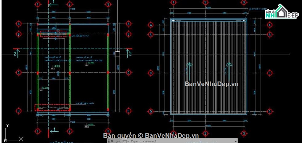 Bản vẽ xe tải,Bản vẽ nhà xe,Bản vẽ nhà để xe máy