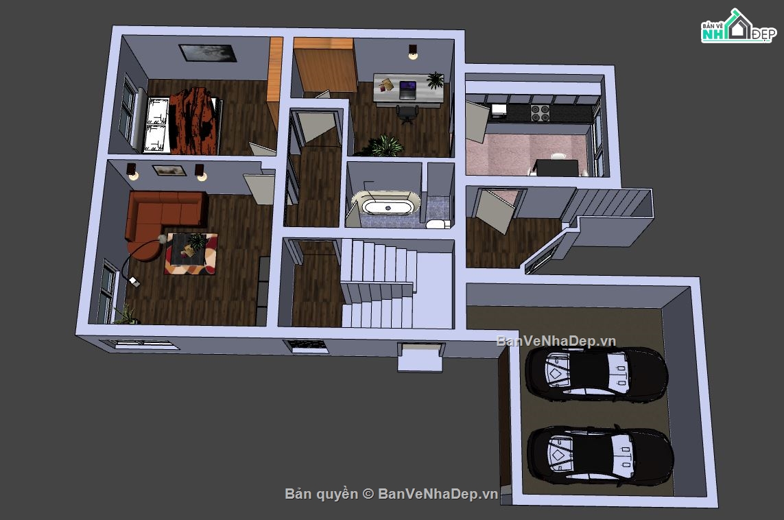 nội thất căn hộ,model su căn hộ,su căn hộ mini