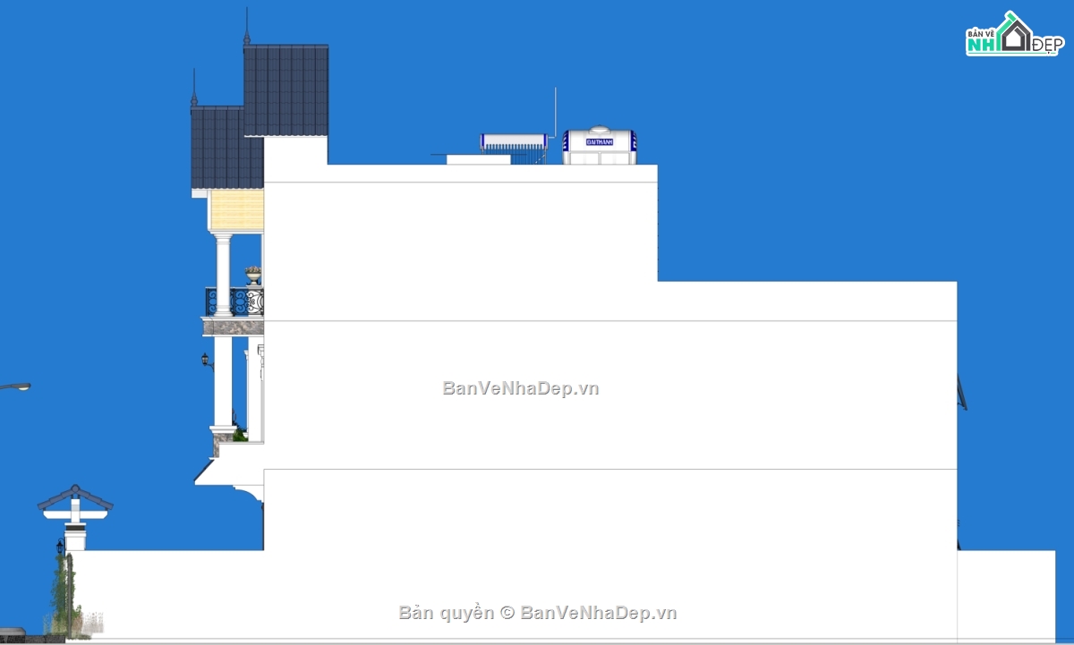 Nhà phố 3 tầng,Nhà phố 3 tầng đẹp,Nhà phố đẹp,Nhà 3 tầng có giếng trời,Nhà phố 3 tầng 6x20