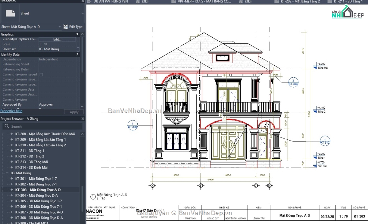 revit biệt thự 2 tầng,revit biệt thự mái nhật,file revit biệt thự đẹp,biệt thự 2 tầng mái nhật,biệt thự 2 tầng file revit