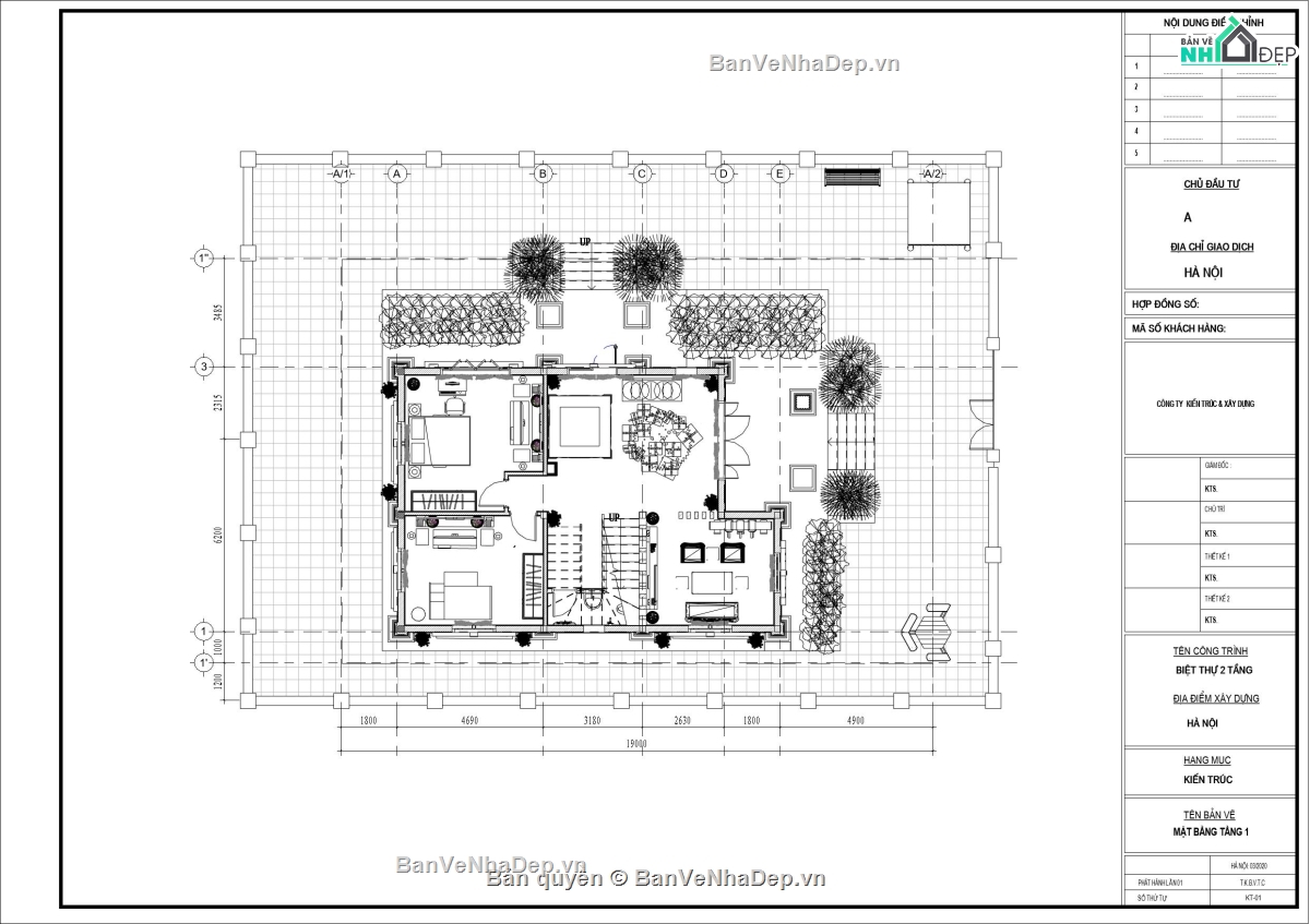 Kiến trúc,Biệt thự  2 tầng,Biệt thự Revit,Bản vẽ  Biệt thự 2 tầng,Bản vẽ Revit  biệt thự 2 tầng