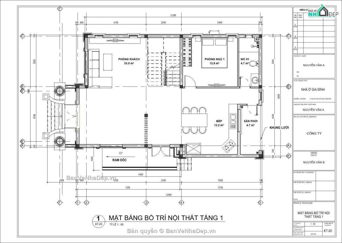 Kiến trúc,Biệt thự  2 tầng,Biệt thự Revit,Bản vẽ  Biệt thự 2 tầng,2 tầng,kết cấu