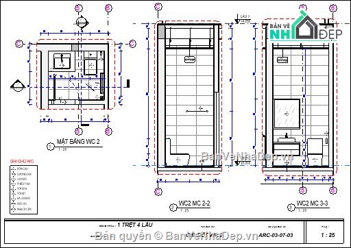 Nhà phố,2 tầng,Bản vẽ kiến trúc Nhà 2 tầng,Bản vẽ  nhà phố 2 tầng