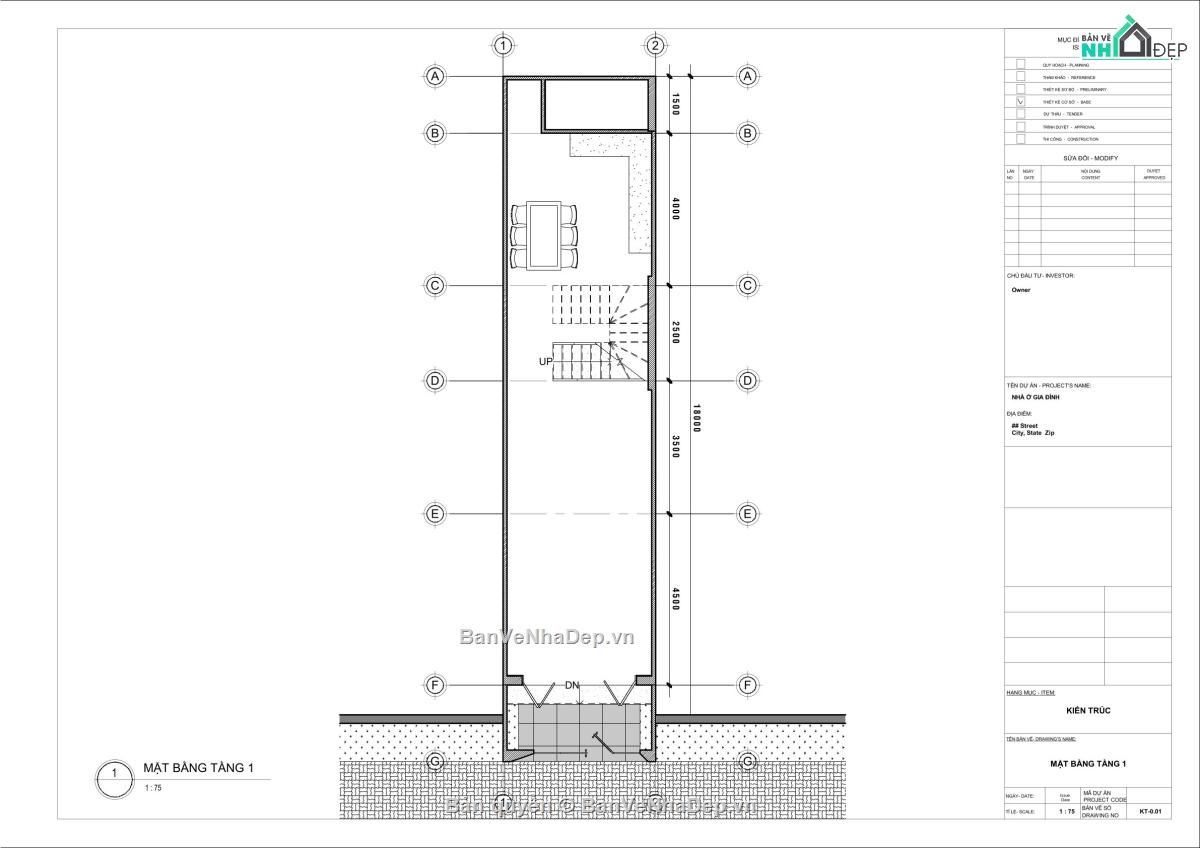 Nhà phố 3 tầng,Nhà phố,3 tầng,Kiến trúc