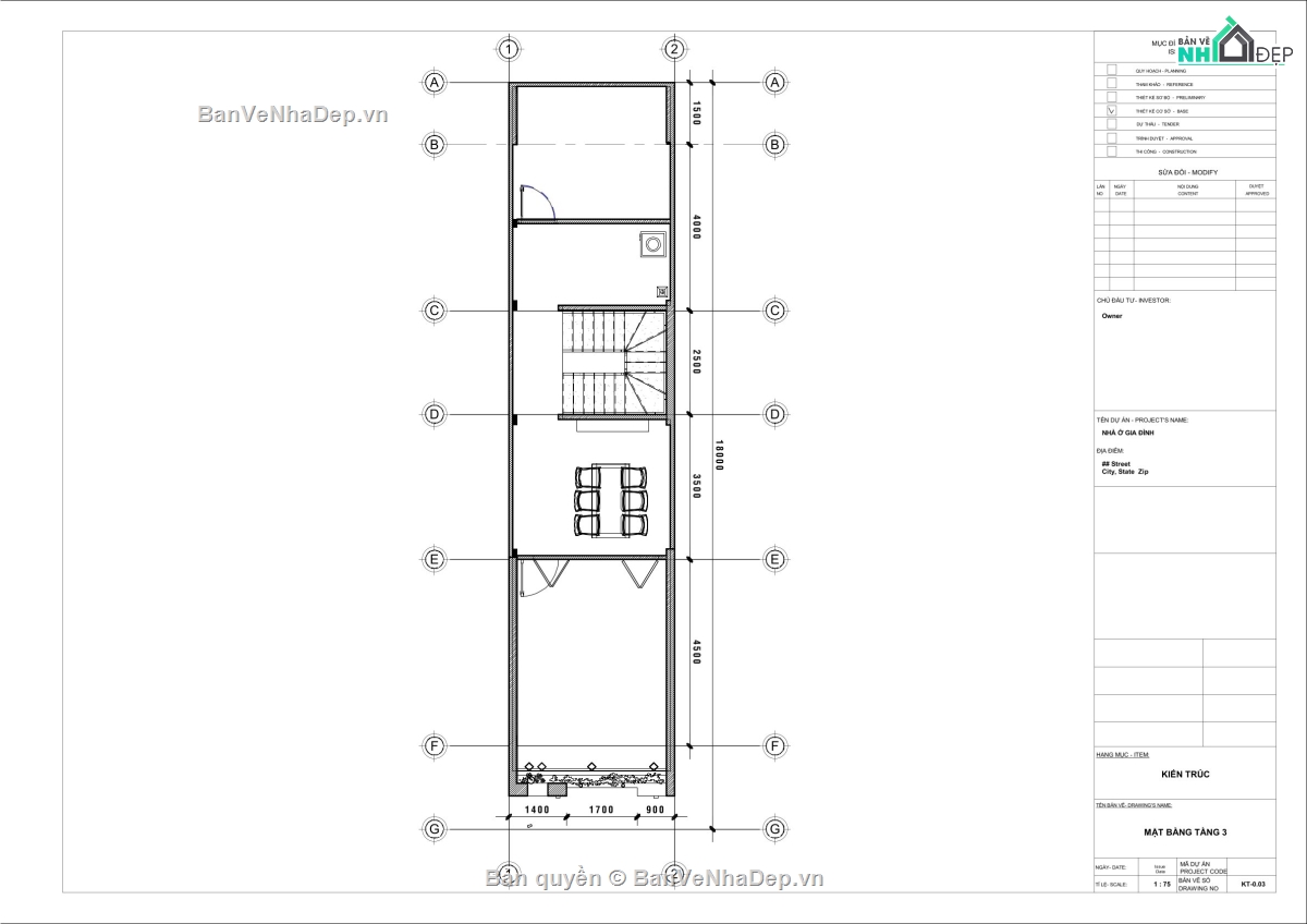 Nhà phố 3 tầng,Nhà phố,3 tầng,Kiến trúc