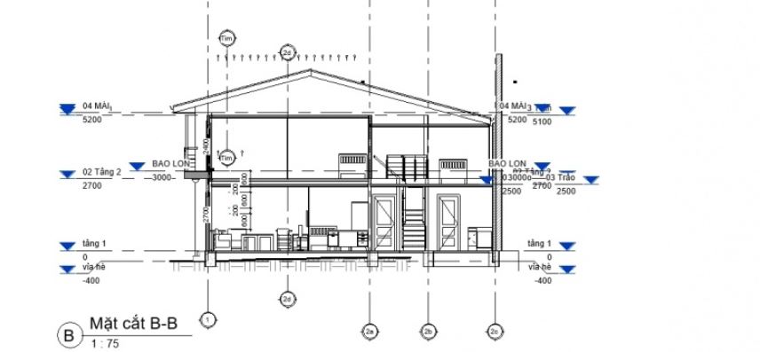 Bản vẽ nhà phố,nhà phố 3 tầng,kiến trúc nhà phố