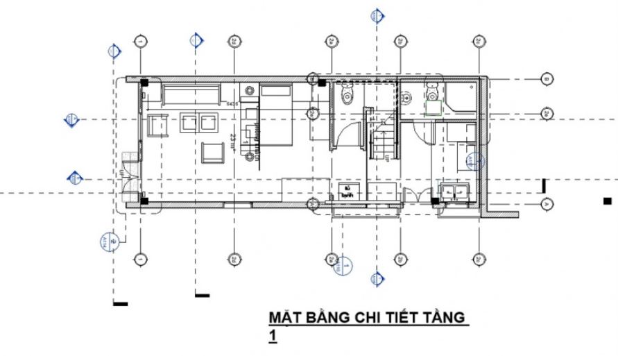 Bản vẽ nhà phố,nhà phố 3 tầng,kiến trúc nhà phố
