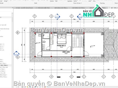 revit nhà 2 tầng,file revit nhà 2 tầng,bản vẽ revit nhà 2 tầng,revit nhà mái nhật 2 tầng