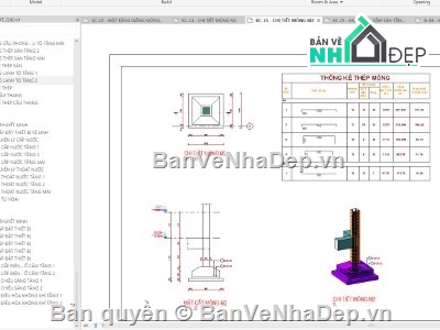 revit nhà 2 tầng,file revit nhà 2 tầng,bản vẽ revit nhà 2 tầng,revit nhà mái nhật 2 tầng