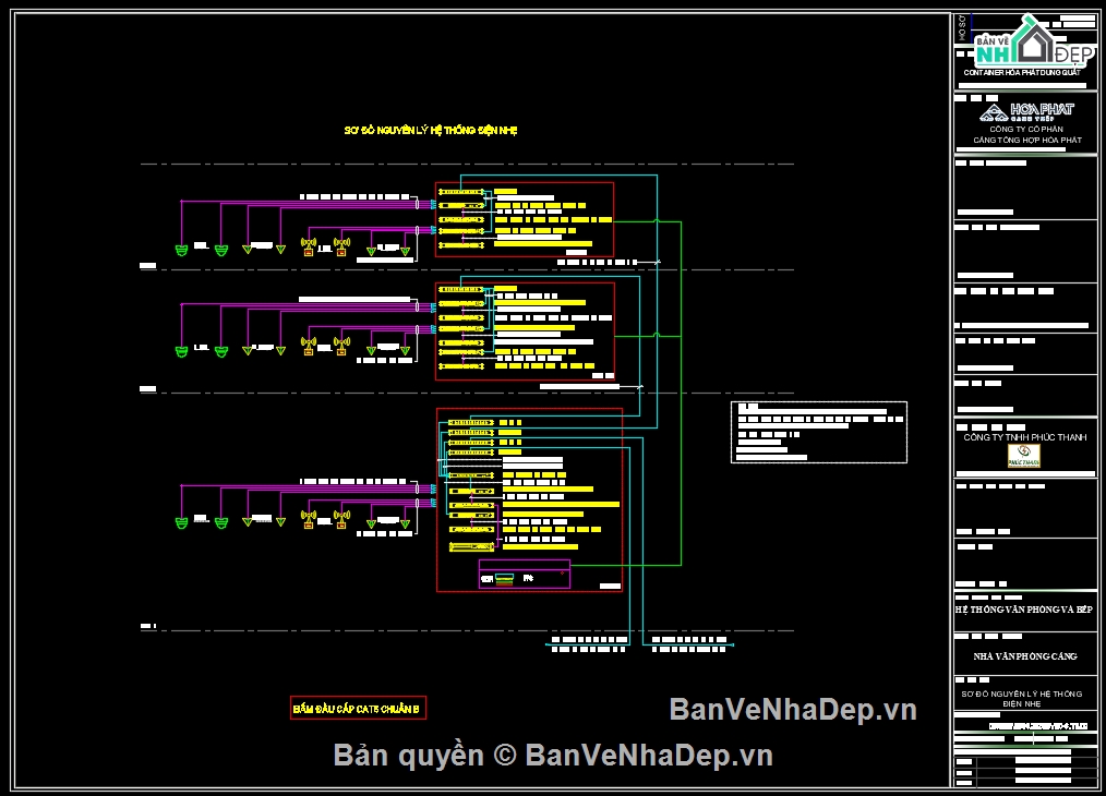 Bản vẽ full,hệ thống điện,điện nhẹ