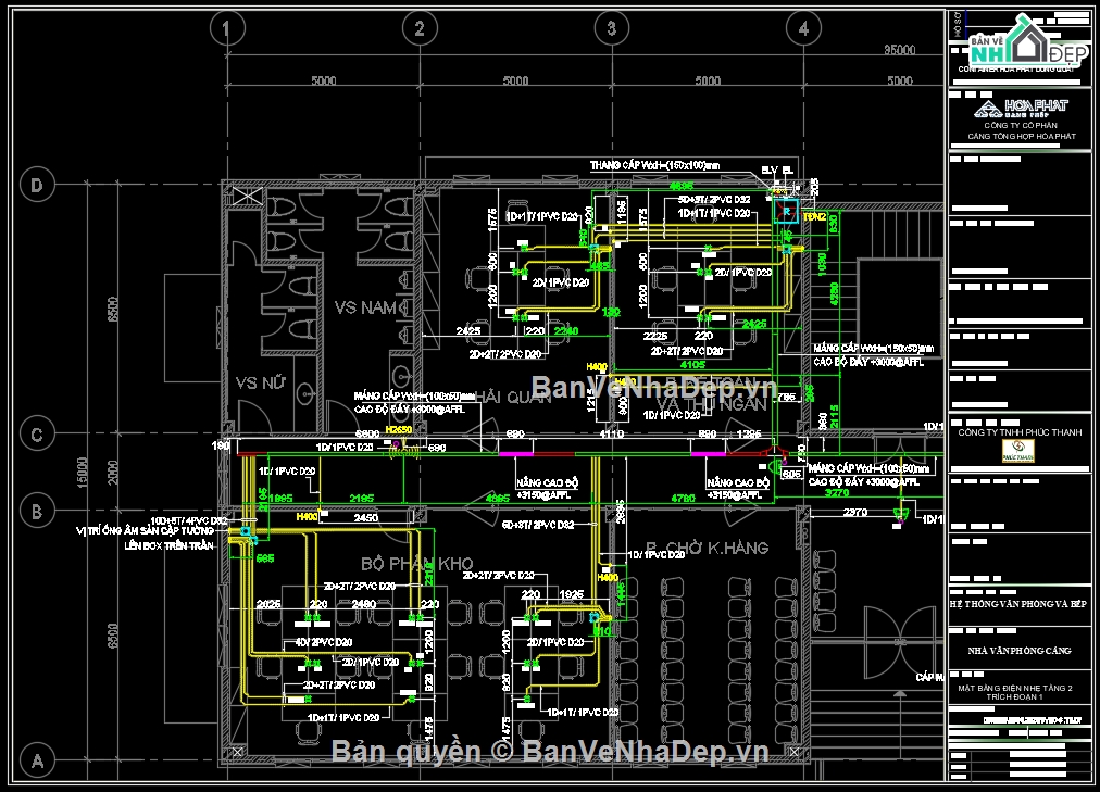 Bản vẽ full,hệ thống điện,điện nhẹ