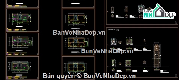 nhà phố 3 tầng,bản vẽ cad nhà phố 3 tầng đẹp,nhà phố 3 tầng cad