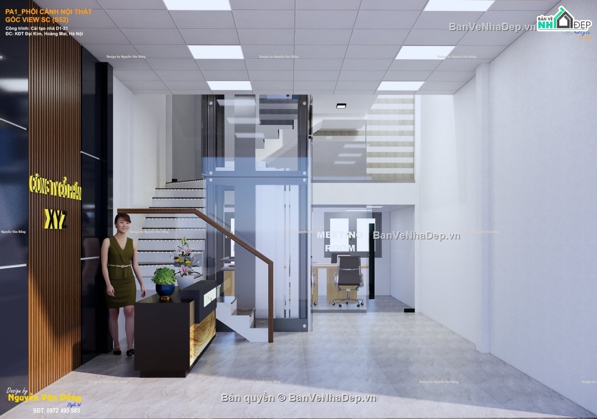 văn phòng 5 tầng,Su văn phòng 5 tầng,Model văn phòng 5 tầng,văn phòng
