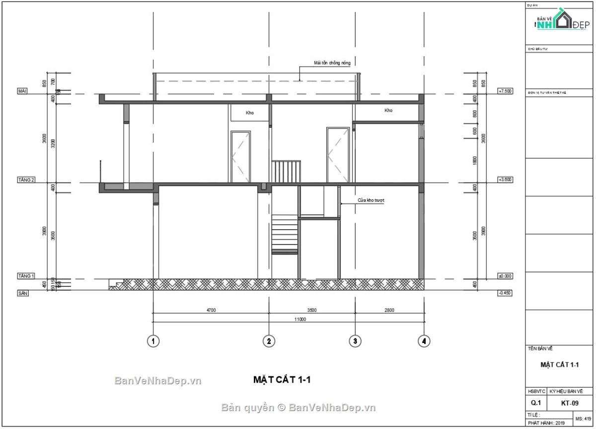 thiết kế autocad biệt thự 2 tầng,biệt thự 2 tầng mái bằng,biệt thự hiện đại 8.7x11m,bản vẽ cad biệt thự 2 tầng,Biệt thự 2 tầng hiện đại file cad