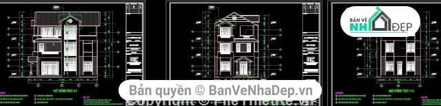 Mẫu biệt thự 3 tầng,Bản vẽ biệt thự 3 tầng 10x20m,Biệt thự gia đình 3 tầng,Biệt thự 3 tầng 1 hầm,thiết kế biệt thự 3 tầng