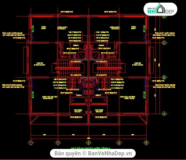 mẫu biệt thự 4 tầng,điện nước biệt thự,mẫu nhà ở khu đô thị,nhà ở Phú Mỹ Hưng