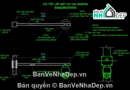 ban ve thiet ke camera,bố trí camera,hệ thống mạng cáp camera,hệ thông camera công nghiệp