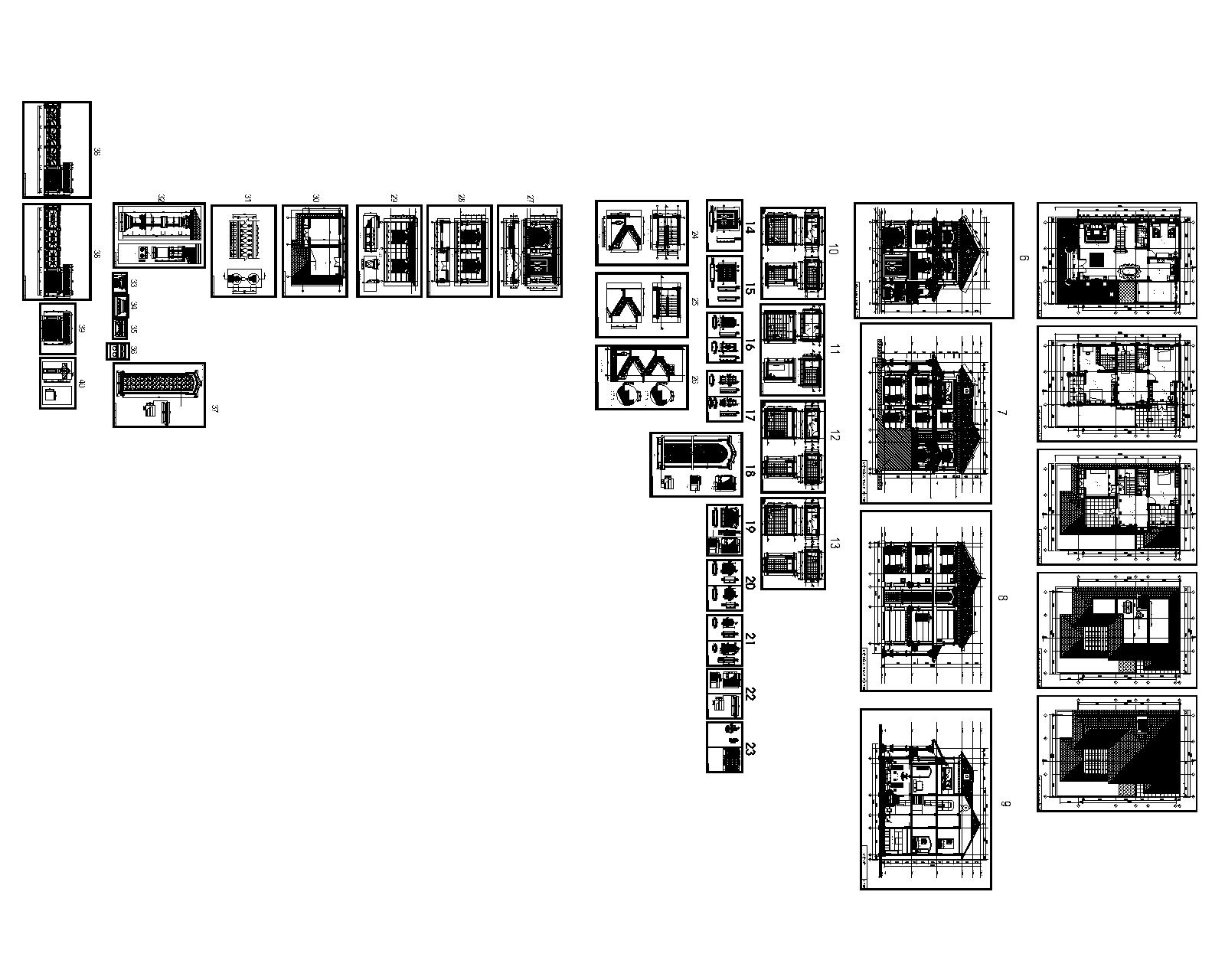 Biệt thự 3 tầng 12.5x13.43m,Bản vẽ biệt thự 3 tầng,bản vẽ autocad biệt thự 3 tầng,mẫu biệt thự 3 tầng,biệt thự 3 tầng tân cổ điển,Tải bản vẽ nhà biệt thự tân cổ điển đẹp.
