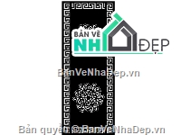 cổng 1 cánh,file cổng 1 cánh,mẫu cổng 1 cánh