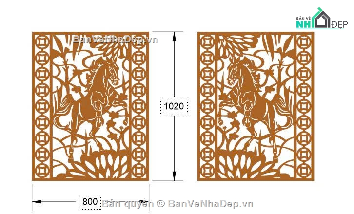 con ngựa,file cnc vách con ngựa,mẫu cnc vách con ngựa