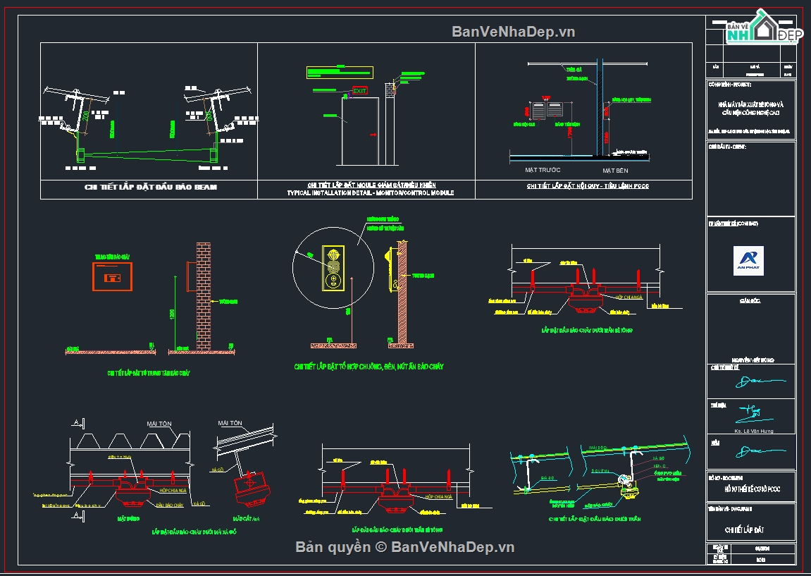 Bản vẽ thiết kế PCCC nhà xưởng,bản vẽ thiết kế pccc nhà kho,Bản vẽ thiết kế PCCC đầy đủ,Bản vẽ mẫu PCCC,Chi tiết lắp đặt PCCC