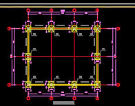 nhà để xe 13.5m x 11m,nhà để xe chuyên dụng,nhà xưởng gara,bản vẽ thiết kế nhà để xe ô tô