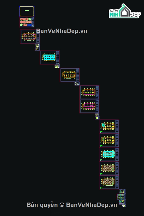 Bản vẽ thiết kế nhà,nhà 1 tầng,thiết kế nhà 1 tầng