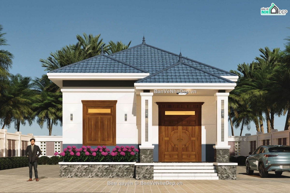 Bản vẽ thiết kế nhà,thiết kế nhà cấp 4,Bản vẽ nhà cấp 4