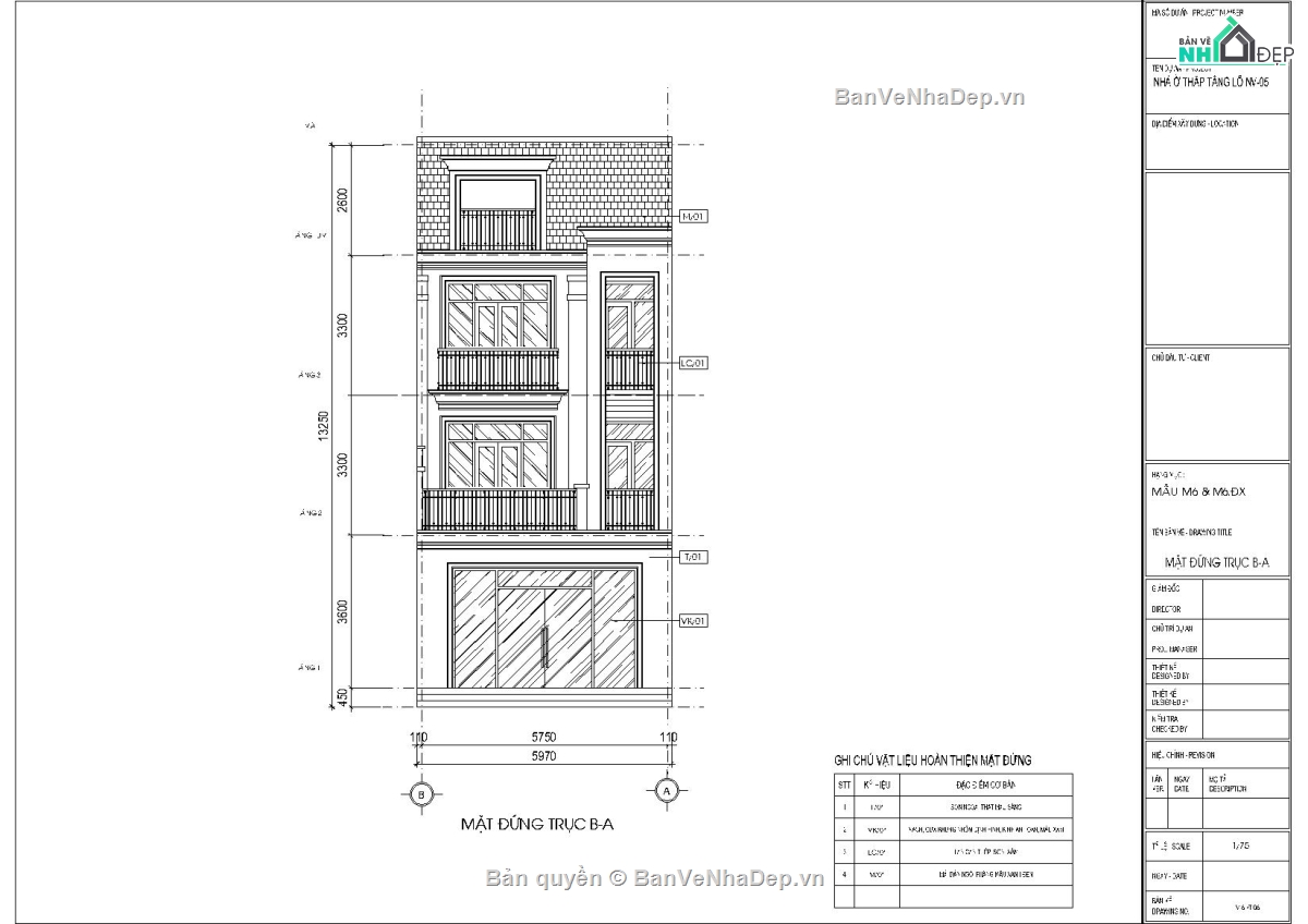 Nhà phố 3 tầng 1 tum,Nhà phố 4 tầng,Thiết kế nhà liền kề đẹp,Bản vẽ thiết kế nhà liền kề 6m mặt tiền,bản vẽ kiến trúc nhà phố tân cổ điển