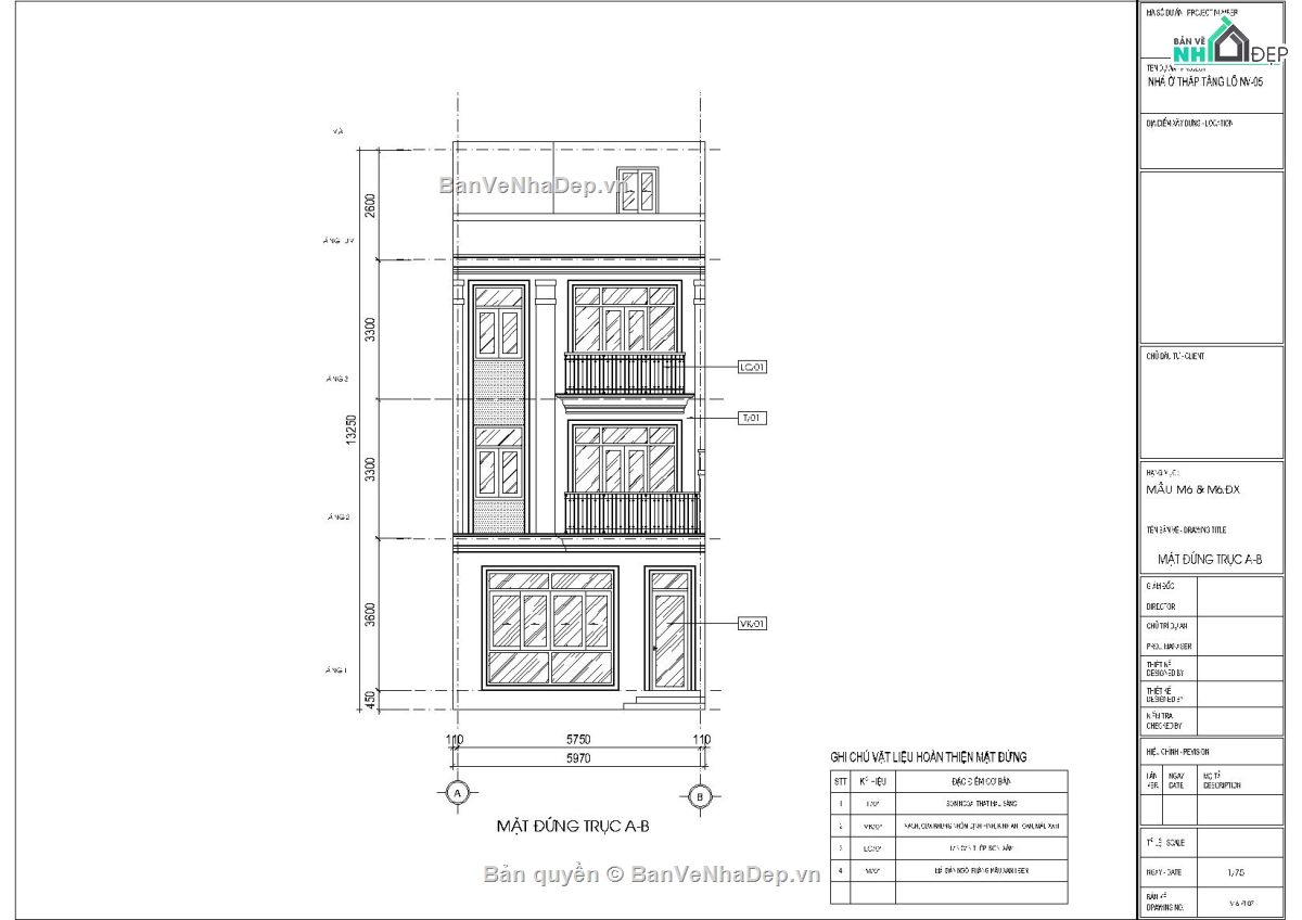 Nhà phố 3 tầng 1 tum,Nhà phố 4 tầng,Thiết kế nhà liền kề đẹp,Bản vẽ thiết kế nhà liền kề 6m mặt tiền,bản vẽ kiến trúc nhà phố tân cổ điển