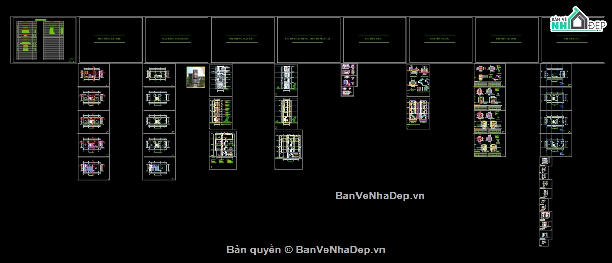 Bản vẽ thiết kế nhà,thiết kế nhà phố 4 tầng,nhà 4 tầng