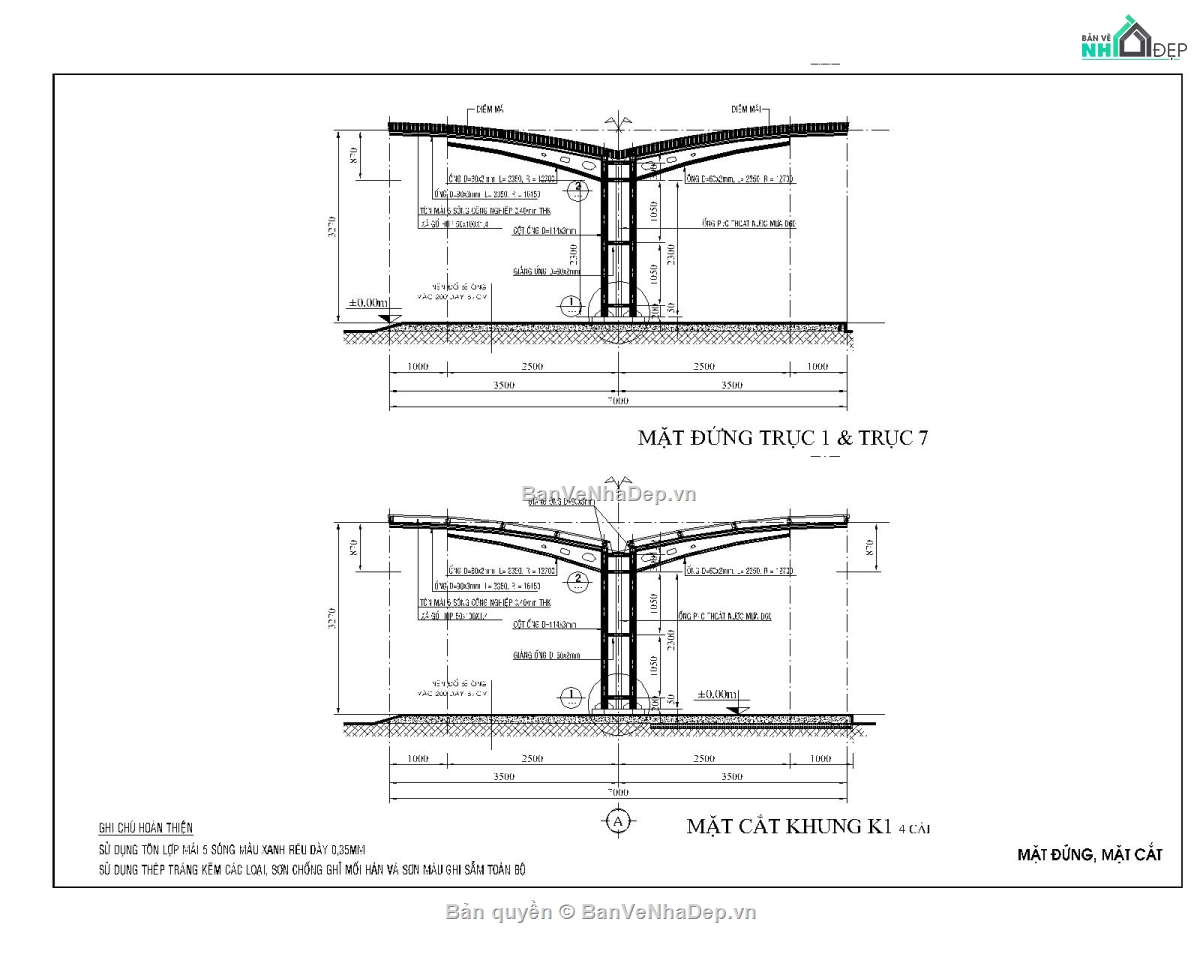 nhà để xe,bản vẽ gara xe máy,bản vẽ nhà để xe,nhà để xe nhân viên và khách,hồ sơ thiết kế nhà để xe