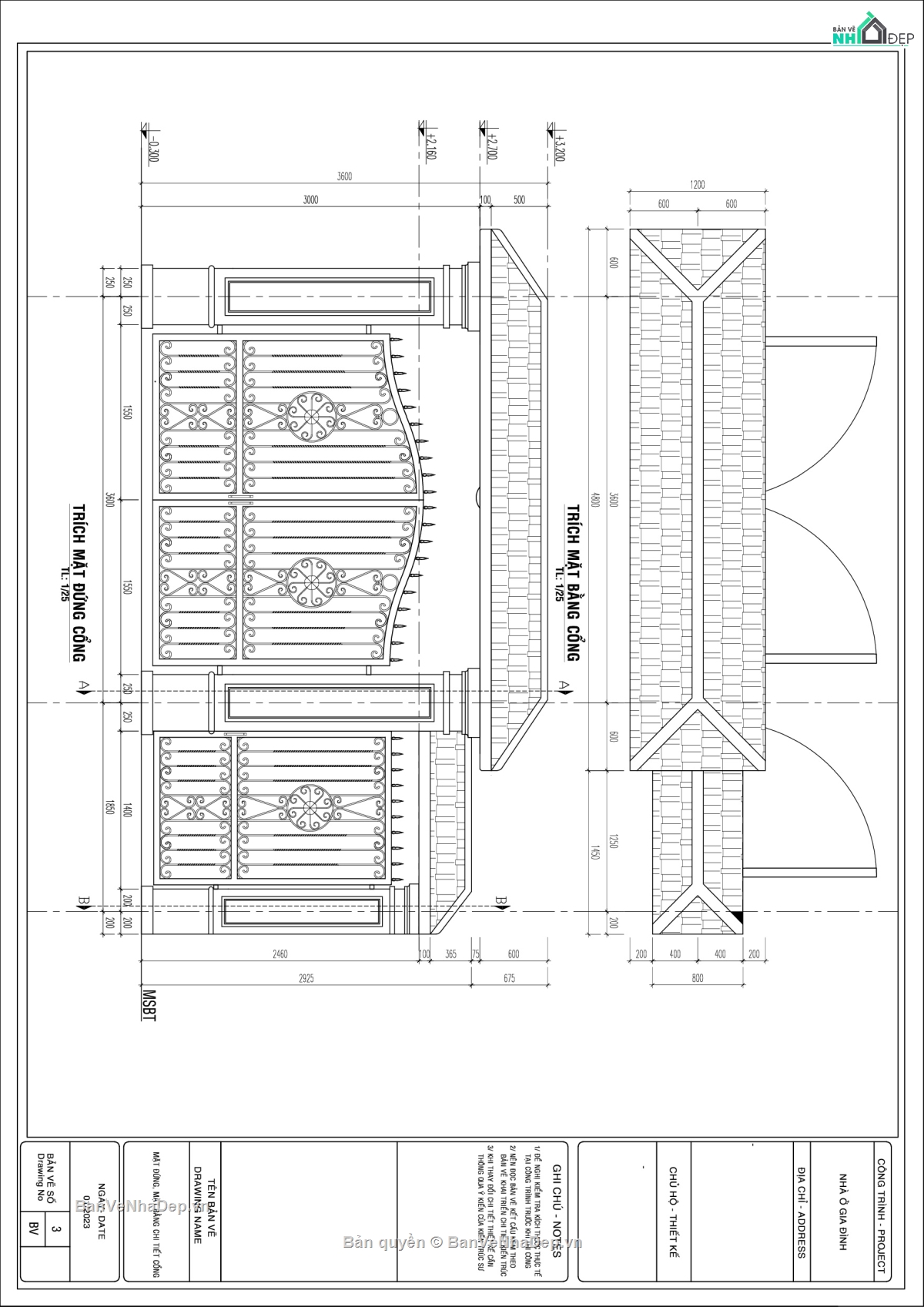 thiết kế cổng hàng rào đẹp,cổng hàng rào,cổng hàng rào đẹp,cổng nhà thờ,Bản vẽ thiết kế thi công cổng hàng rào nhà thờ đẹp