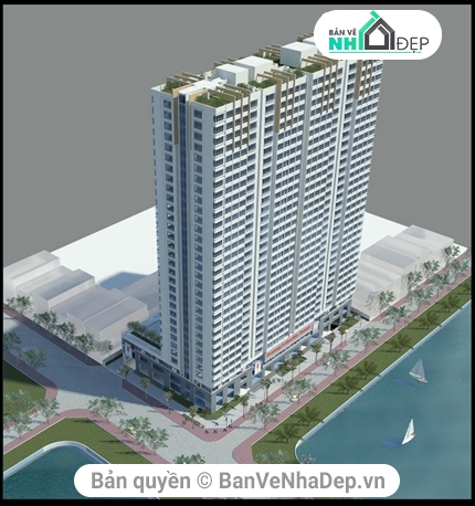 bản vẽ tòa nhà chung cư,tòa nhà chung cư 32 tầng,thiết kế chung cư 32 tầng,file cad chung cư 32 tầng