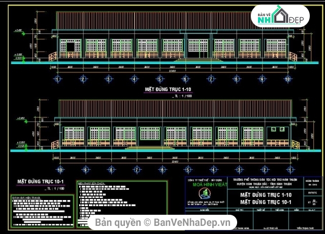 đồ án tốt nghiệp,Trường THPT,trường phổ thông dân lập,trường học nội trú,thiết kế trường THPT