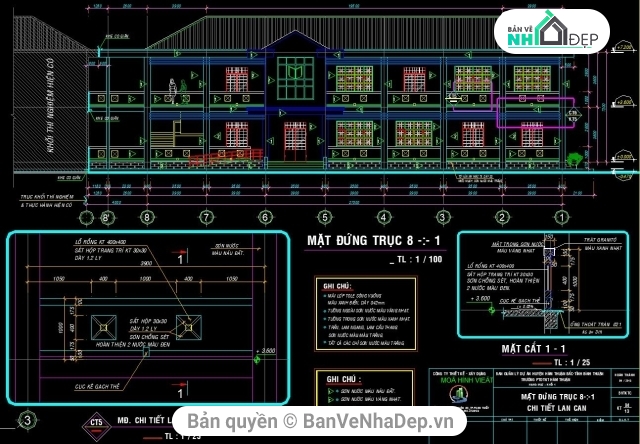 đồ án tốt nghiệp,Trường THPT,trường phổ thông dân lập,trường học nội trú,thiết kế trường THPT