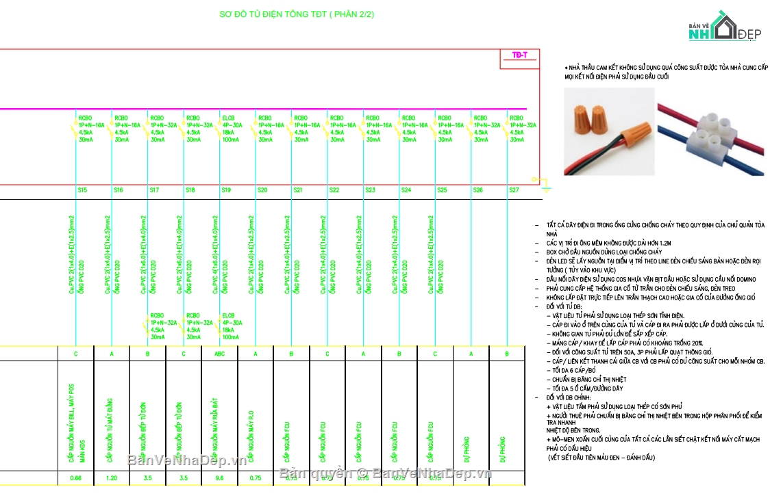Bản vẽ MEP,Nhà hàng lẩu,điều hòa thông gió,điện,bể tách mỡ,cấp thoát nước bếp